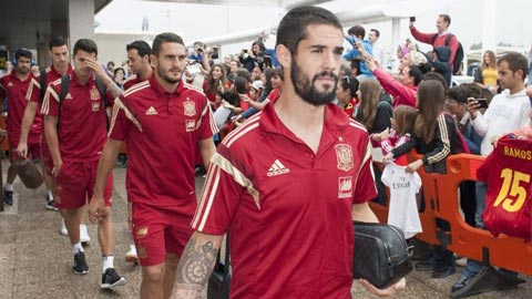 Đội hình chính thức đội tuyển Tây Ban Nha tham dự Euro 2016