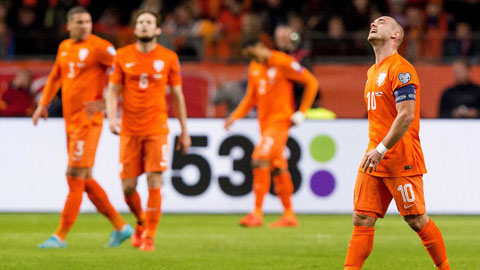 Hà Lan và những đội vắng mặt đáng tiếc nhất ở các giải đấu lớn