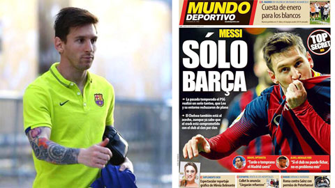 Messi khởi kiện tờ El Mundo tội vu khống