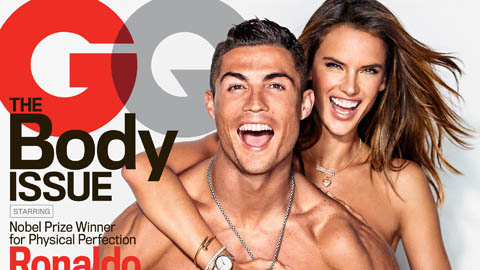 Ronaldo khoe body siêu chuẩn cùng thiên thần của Victoria Secret
