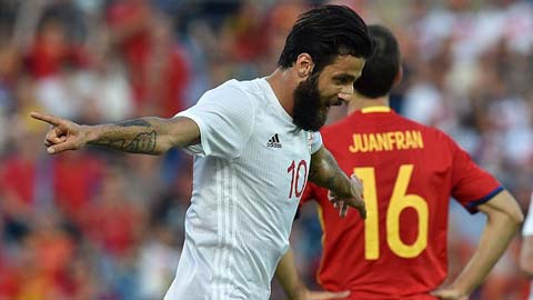 Tây Ban Nha thua sốc Georgia trước giờ khai mạc EURO 2016
